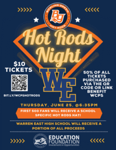 hot-rods-night warren east june 25 2026