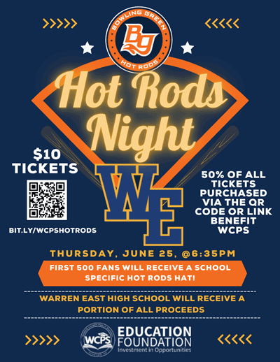 hot-rods-night warren east june 25 2026