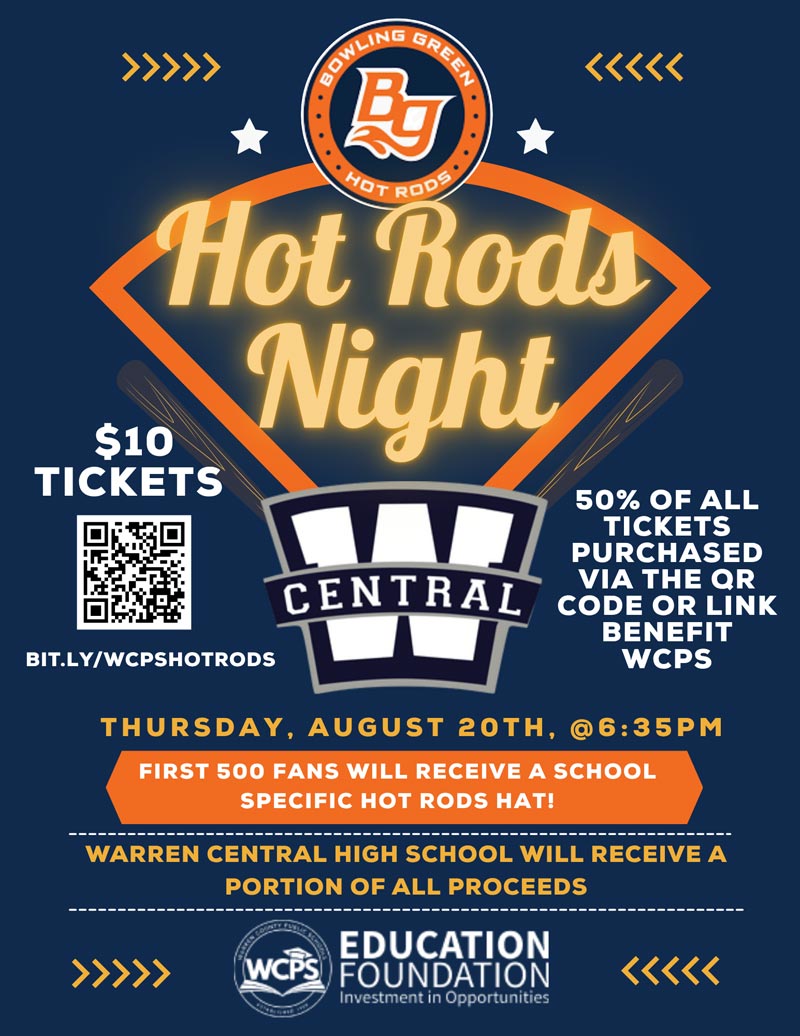 hot rods night warren central aug 20 2026
